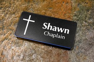 Chaplain Shawn Badge